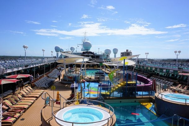 Royal Caribbean Majesty of the Seas Pool Deck